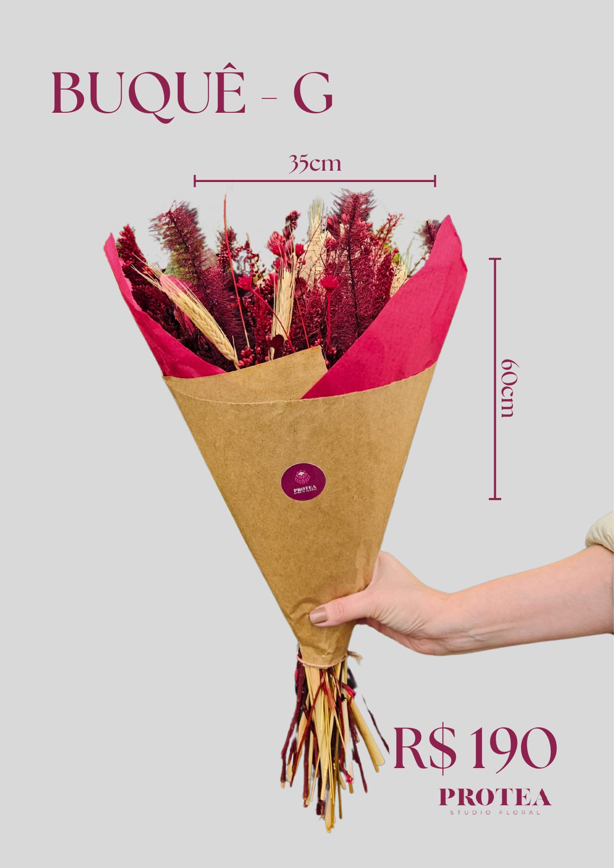 Buquê Desidratado G