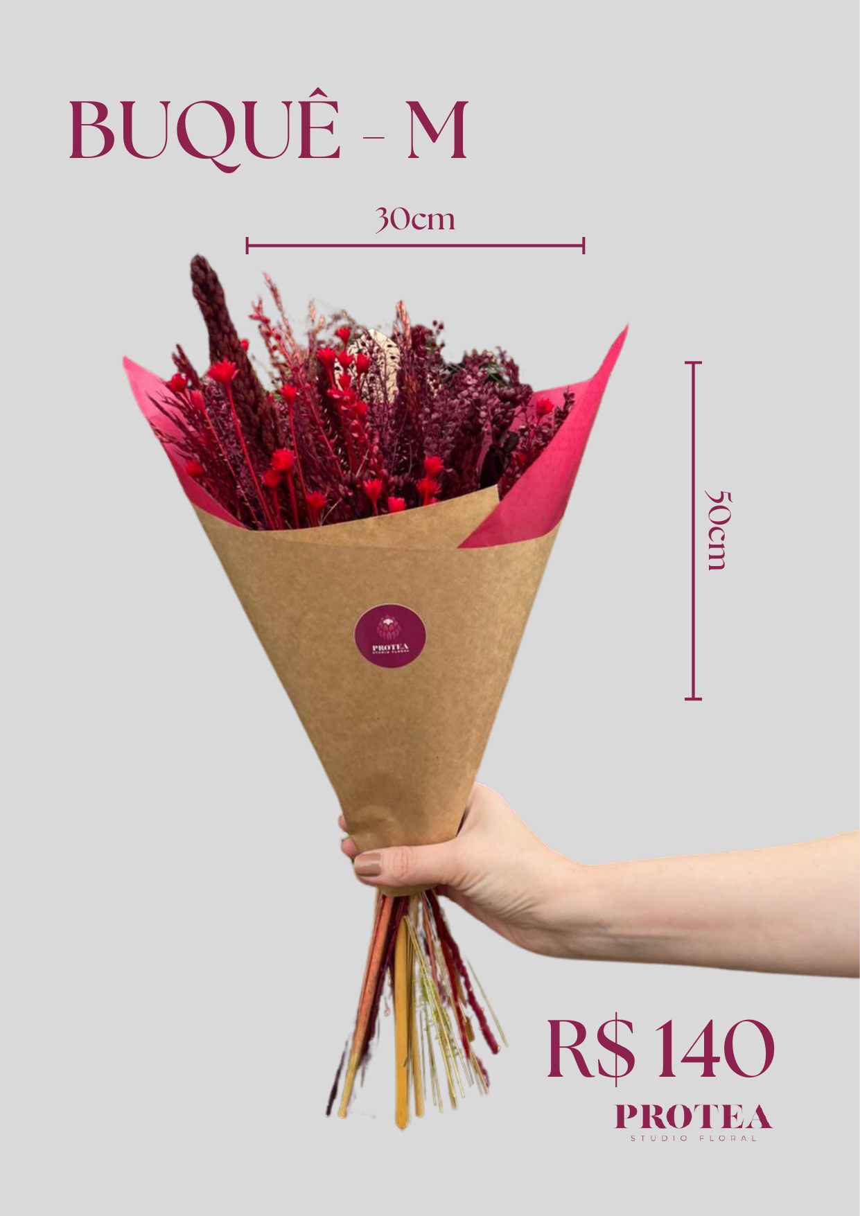 Buquê Desidratado M