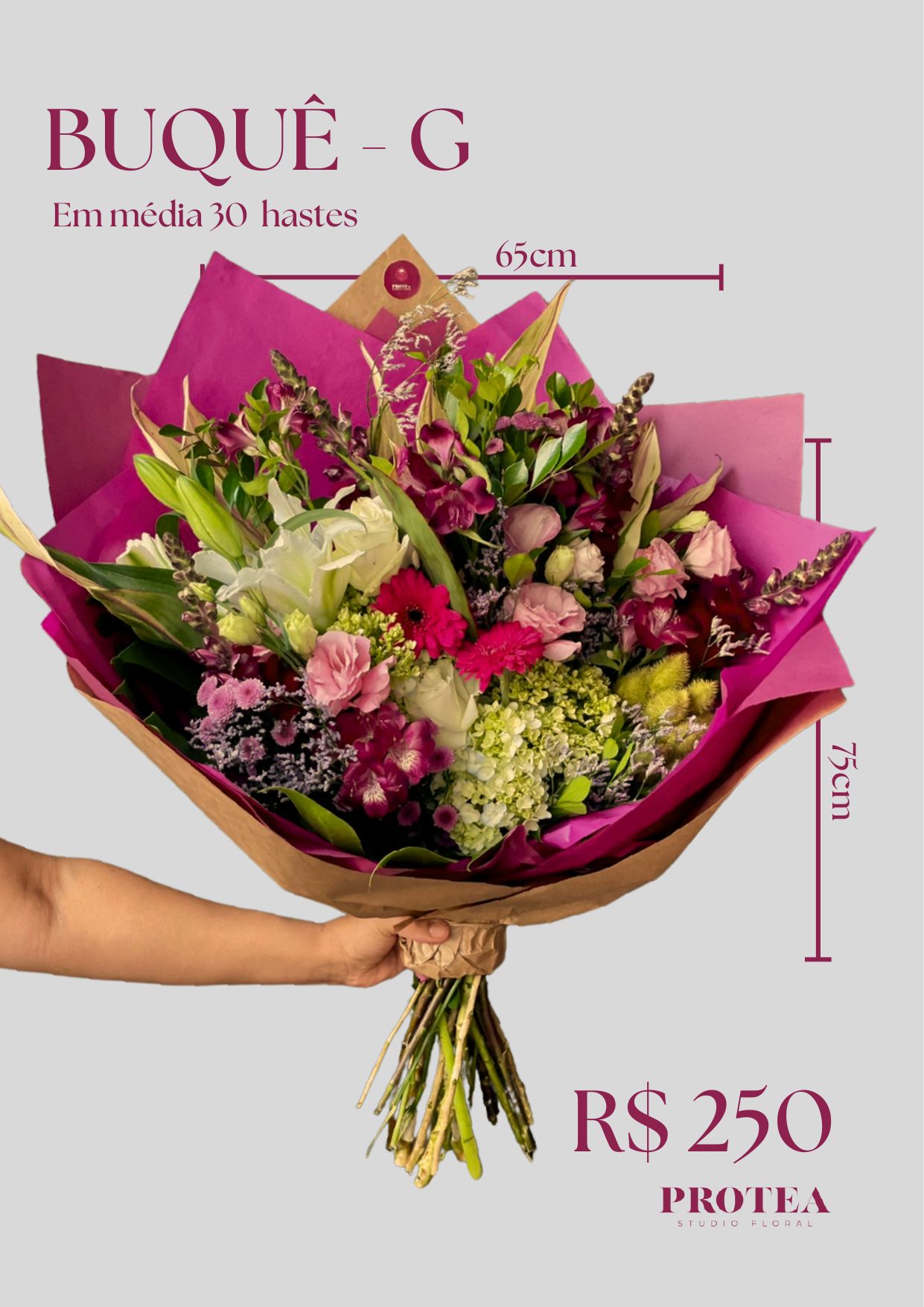 Buquê fresco grande